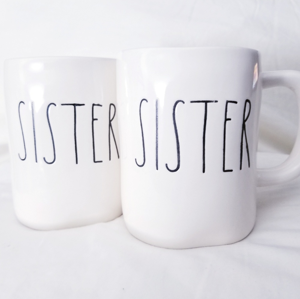 Rae Dunn Sister Mug Set